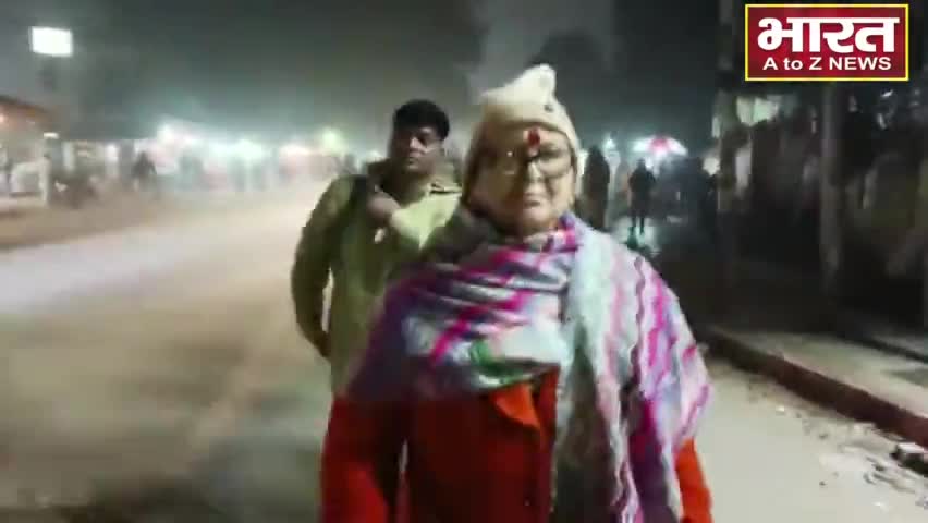 कानपुर: #कानपुर#महापौर ने बेघरों को पहुंचाया रैन बसेरों तक