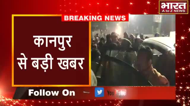 कानपुर: #कानपुर#कुत्ते को बचाने के चक्कर में लोडर से जा भिड़ी बाइक