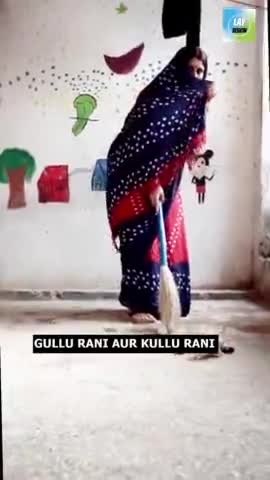 गुल्लू रानी की जुड़वा बहन #shorts #layvision