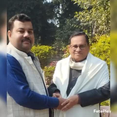 आज बिहार विधान परिषद के पूर्व #सभापति आदरणीय श्री अवधेश नारायण सिंह जी के साथ आत्मीय मुलाकात हुई !!