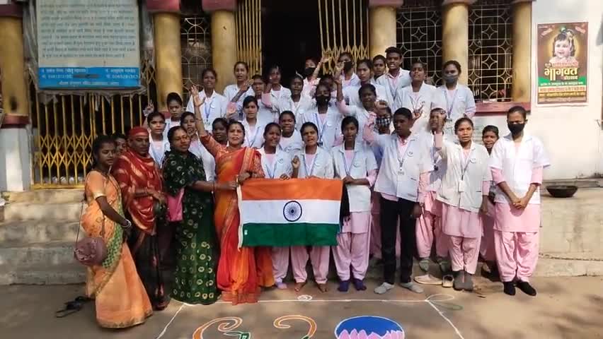 जी20 को भाजपा महिला मोर्च स्वागत 
   देश के लिए गौरव की बात है कि प्रधानमंत्री नरेंद्र मोदी जी के करिश्माई नेतृत्व में भारत G-20 की अध्यक्षता कर रहा है। 
#MMWelcomesG20
#BjpMahilaMorcha
#bjp4cgstate