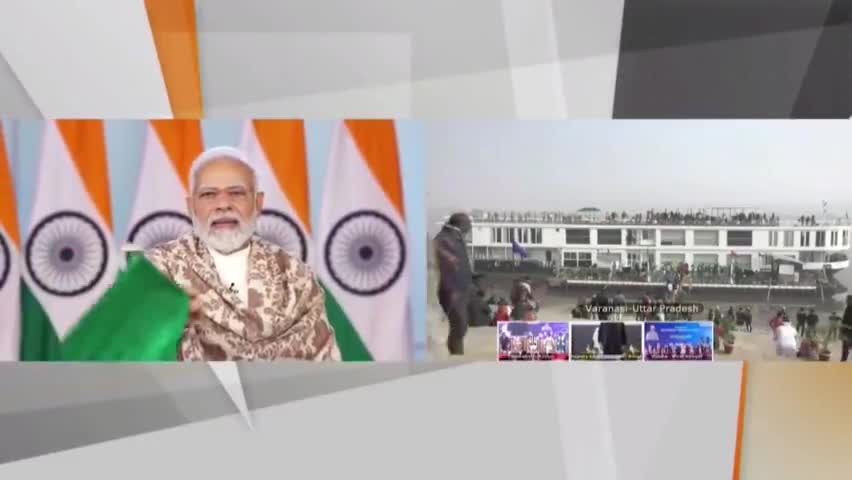 Sailing through the timeless heritage of Shrestha Bharat!
भारत का स्वर्णिम युग लौट रहा है माननीय #PM मोदी जी के नेतृत्व में 🙏🏽🙏🏽
#GangaVilas
#longestrivercruise