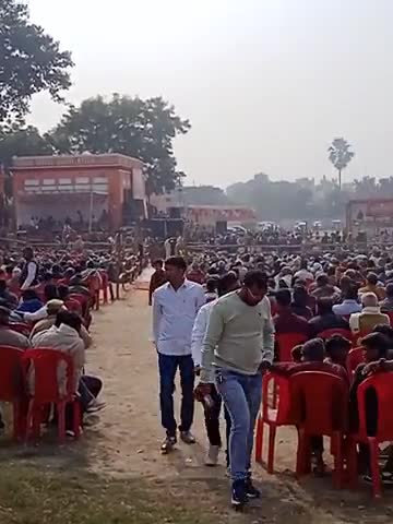 बांसडीह: Aaj sahatwar me baduri singh punyatithi ke uplaksh me #shivpal singh yadav #singergoluraja #anupma yadav