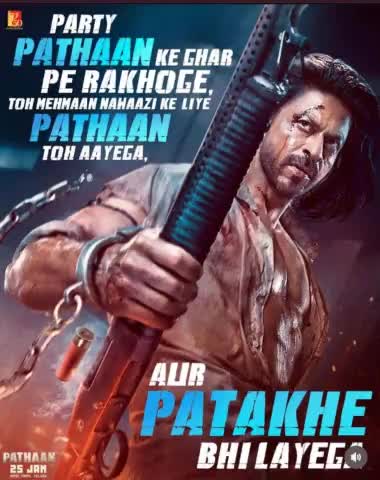 #Pathaan will become the first film in the history of Hindi Cinema to score Rs. 100 crores in merely 2 days.
#ShahRukhKhan𓀠  #PathaanMovie 
#BoxOffice #BoxOffice