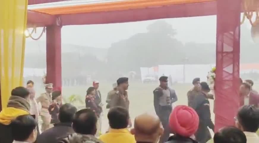 मुख्यमंत्री हरियाणा श्री मनोहर लाल खट्टर जी द्वारा यमुनानगर तेजली स्टेडियम में ध्वजारोहण किया गया  #yamunanagarnews #city