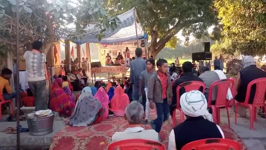 चुनार: mirzapur.Adalahat 28/01/2023ke bolenath ke jagaran he sivalepar ###aur bhandara he