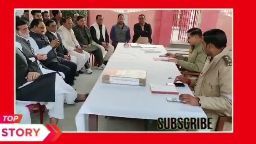 अमरोहा: सभी धर्म के लोगों के साथ आगामी त्यौहार के संबंध में सीओ सिटी ने ली बैठक#देखे #सिटी हलचल पर