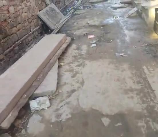 गंगापुर: gandgi ka mahol#naliyo me letrin bah rahi hai#safai ka bilkul bhi namonisan nhi hai