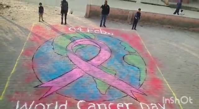 #WorldCancerDay की पूर्व संध्या पर गाँव #Bhadana #Jhajjar  की चौपाल से बेटी अंशुल शर्मा व उनके पिता मुकेश शर्मा का एक रं