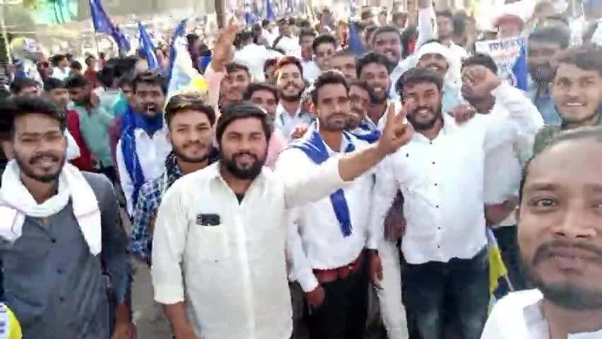 भीम रेजिमेंट छत्तीसगढ़ के द्वारा #16% #आरक्षण की मांगों को लेकर पहुंचे महा आंदोलन रायपुर दिनेश चतुर्वेदी प्रदेश महासचिव भीम रेजिमेंट छत्तीसगढ़