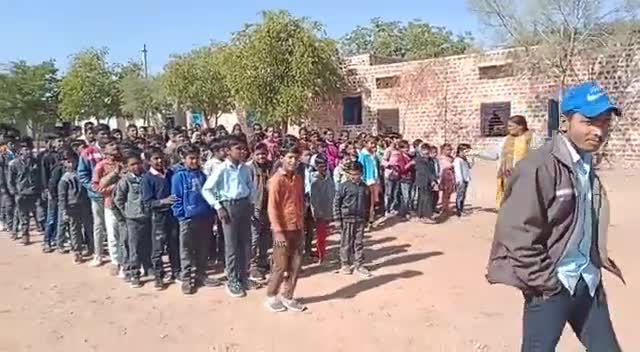 नागौर: ग्राम भड़ाना में कृषक सेवा संस्थान सहायक क्रियान्वयन एजेंसी द्वारा #जल_जीवन_मिशन की जागरुकता #रैली।