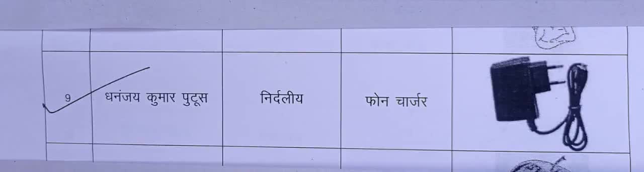 चुनाव चिन्ह 👉 #फोन_चार्जर छाप
क्रम संख्या 👉 09