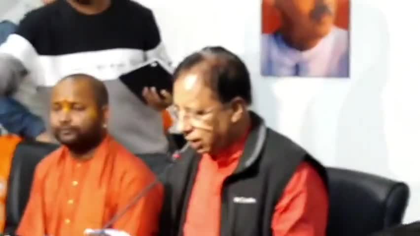 महामंडलेश्वर योगी अवधेश दास जी भारतीय जनता पार्टी में शामिल, बीजेपी प्रदेश कार्यालय में उनका स्वागत हुआ #bjpbihar