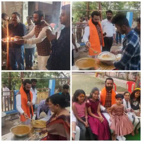 महाशिवरात्रि के पावन अवसर पर महादेव की आरती अर्चना कर प्रसादी का वितरण किया 🌸 भोलेनाथ आदिदेव महेश्वर आपकी मनोकामनाएँ पूर्ण कर सुखमय जीवन प्रदान करें। ॐ नमः शिवाय
#हर_हर_महादेव #harharmahadev #shivaratri #shivshakti