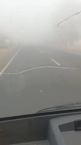 सासनी: #सासनी फिर कोहरा ने ली वापसी आगरा अलीगढ़ रोड सासनी
