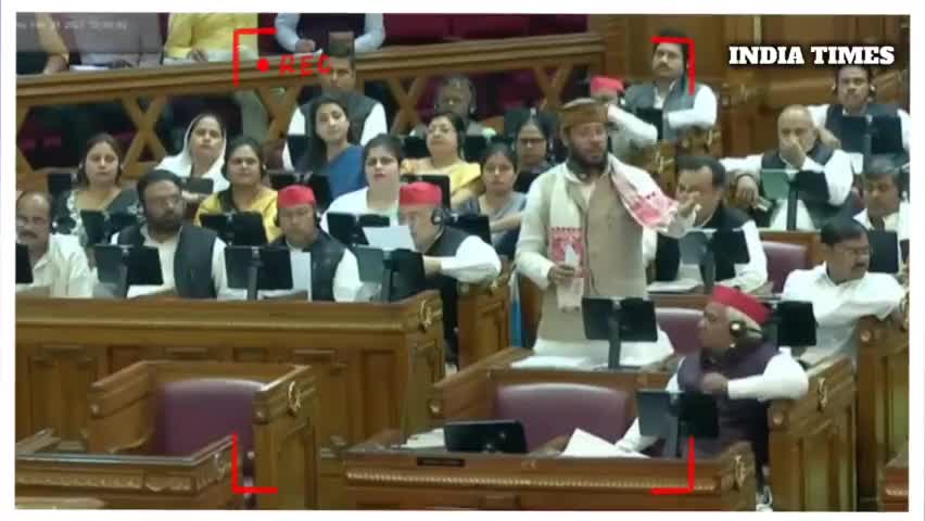 माननीय मंत्री जी ने कहा सांड से दूध निकाल कर लोग उन्हें छोड़ देते हैं। यूपी विधानसभा में लगे हसी के ठहाके। #budget2023