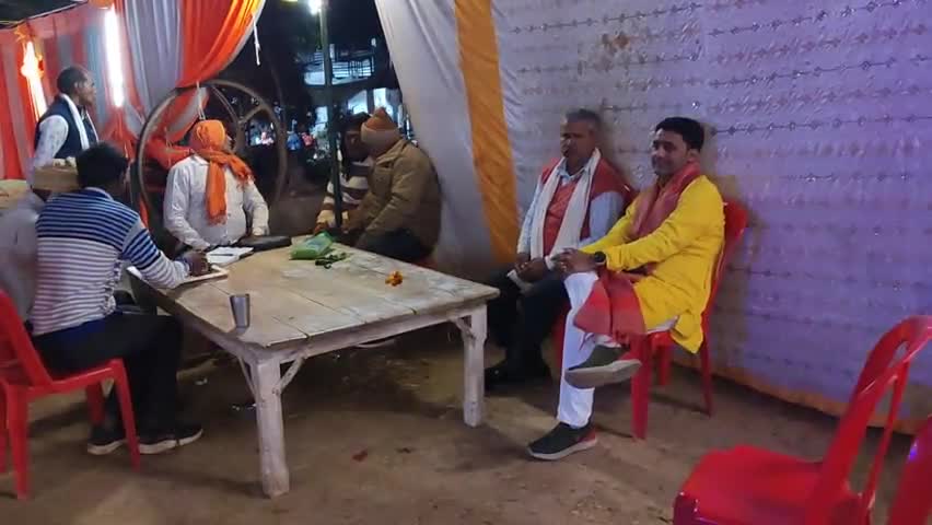 सिरमौर: #सिरमौर_विधानसभा में आमन्त्रित एक वैवाहिक कार्यक्रम में आचार्य रामसुशील मिश्र जी
