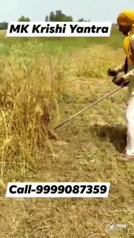 Portable Handy Wheat Reaper-#गेहूं काटने की #मशीन #Dhampur #Bijnor #Afzalgarh #seohara #kashipur #jaspur #nagina #jhalu