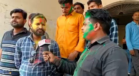 पूर्णिया पूर्व: #छात्र राजद पुर्णियां के तरफ से पुर्णियां विश्वविद्यालय एवं पुर्णियां कोलेज में #होली_मिलन_समारोह रखा गया !!
