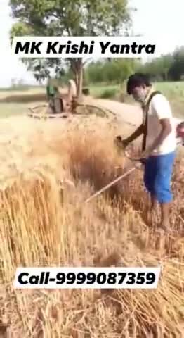 🌾गेहूँ, धान, ग्वार, जौ, ज्वार, सोयाबीन, मेहंदी, रजका व हरे चारे की सबसे सस्ती फसल कटाई मशीन 🌾🌾 #bijnornews #Dhampur