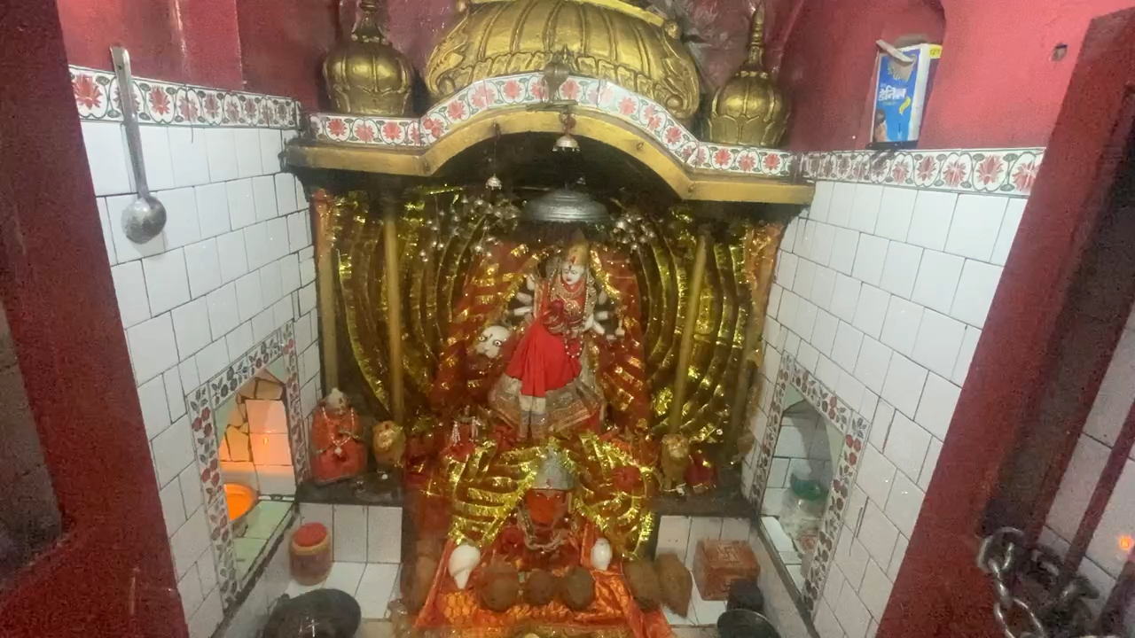 #तिकुनिया में सिद्धि प्राप्त माँ दुर्गा देवी मंदिर के दर्शन कर आशीर्वाद माँगा:राजीव गुप्ता