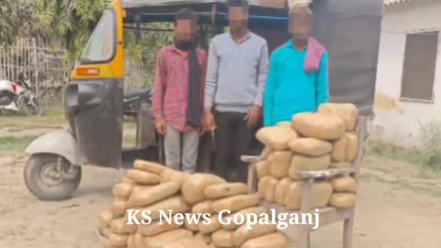 बरौली में भारी मात्रा में गाँजा बरामद, तीन तस्कर गिरफ्तार

#gopalganj #kuchaikote #crime #news #akkanu.gpj #गोपालगंज