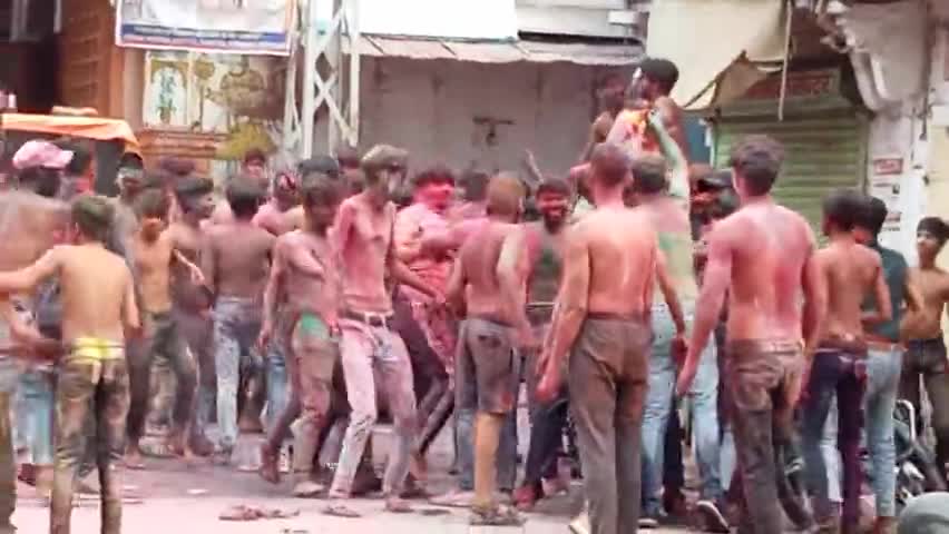 कपड़ा फाड़ होली पूरे चित्तौड़ में प्रसिद्ध गांधी चौक की होली #चित्तौड़गढ़