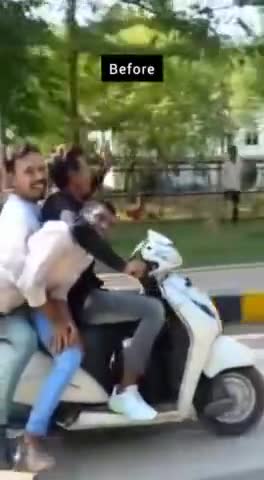 रायपुर में सड़क पर स्‍टंट #raipur #raipurpolice
