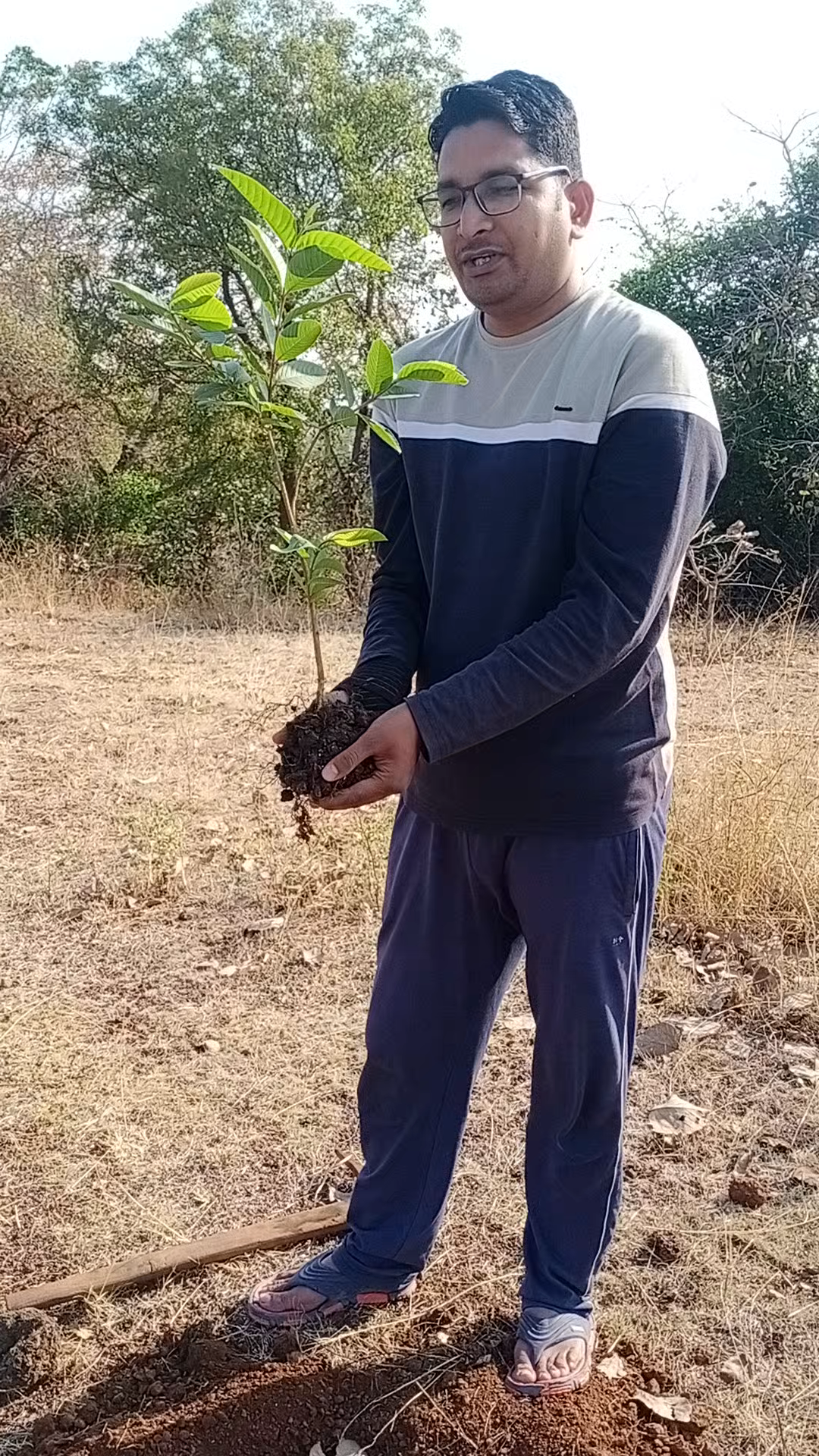 बड़ौद: मिशन एक पौधा प्रतिदिन के अंतर्गत आज लगाया गया  पौधा #environment_mp #environment