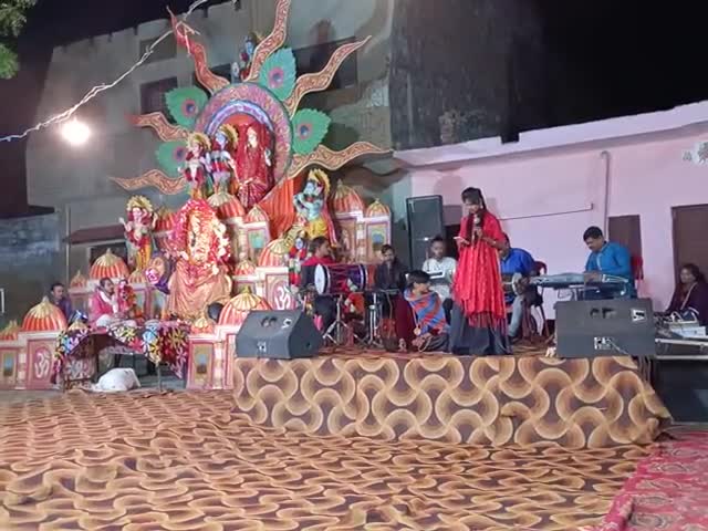 माँ भगवती का विशाल जागरण काली माता मंदिर खलिहान में बहुत ही धूम से आयोजन किया गया#navratrivibes _2023