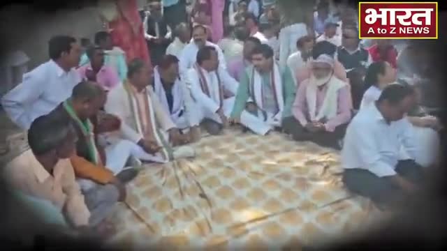 #अखिल भारतीय असंगठित मजदूर यूनियन के राष्ट्रीय अध्यक्ष विजय सिंह मर्तोलिया सत्याग्रह में शामिल#