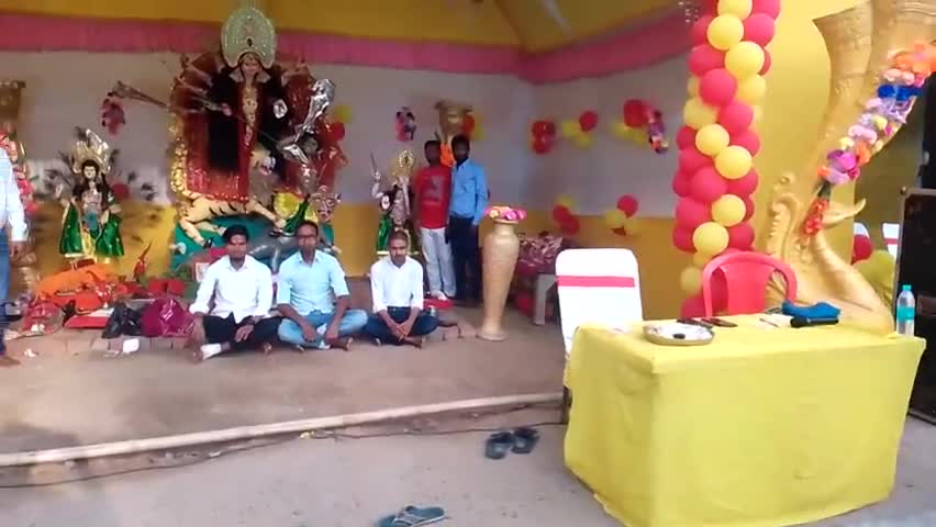 एकंगरसराय: @#दुर्गा पूजा के शुभ अवसर पर एकंगरसराय के विभिन्न क्षेत्रों में भव्य पंडाल बनाकर मां दुर्गा की प्रतिमा लगाई गई