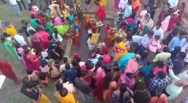 #nawadanews :-उगते सूर्य को अर्घ्य के साथ संपन्न हुआ छठ महापर्व|| #छठ #घाट #बभनौर नवादा