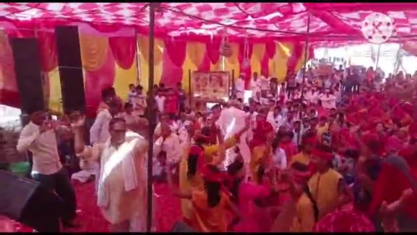 #सहजरासर गांव की धरा पर चल रही 
संगीतमय श्रीमद भागवत कथा का आज पांचवे दिन भगवान कृष्ण की बाल लिला को सुनाया कथा वाचक Radhika Didi हरिद्वार से