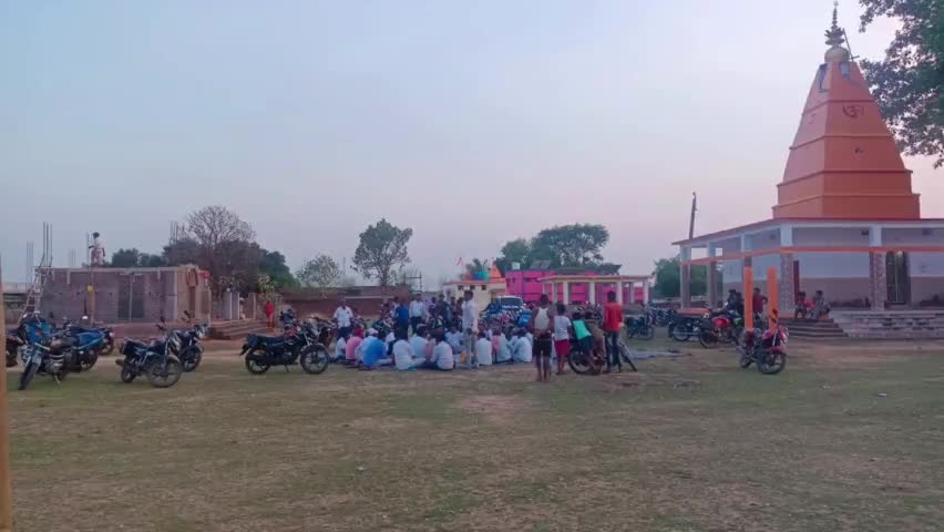 #विश्वा #मेला की #तैयारी को लेकर #मंट्टाड #झिलुवा में किया गया #बैठक