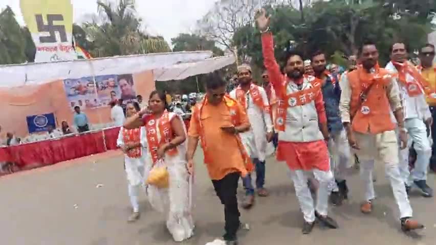 #shivsena जिला बैतूल 🙏 डॉक्टर बी आर अंबेडकर की जयंती पर माल्यार्पण किया गया🙏