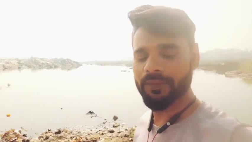 नदियों का क्या बुरा हाल हो गया 😭 | नदी की सफाई न किया तो कल नहीं का अस्तित्व नहीं बचेगा | #saverivers