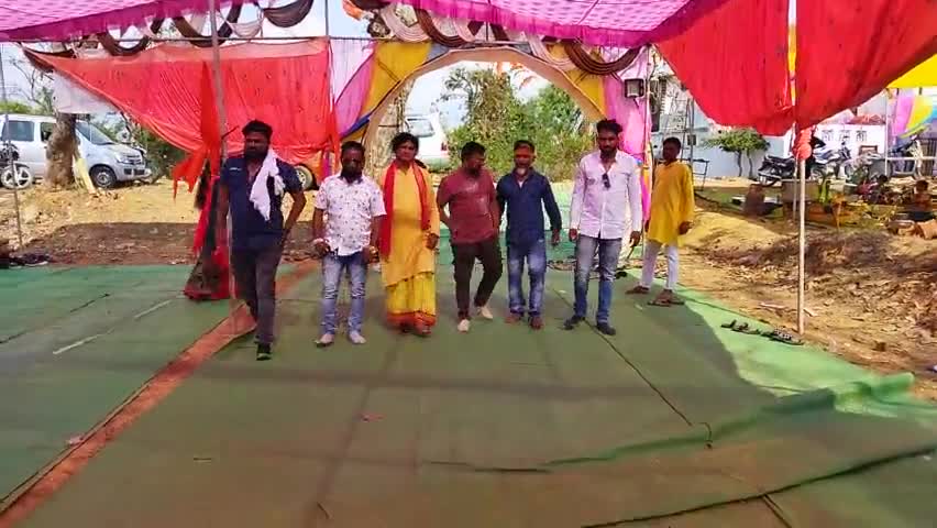#विधान_जोगी जी के निज निवास #लाजी में चल रही #श्री_शिव_महापुराण का आयोजन जिसमें मैंय अपने #भाईयो के साथ उपस्थित हुआ