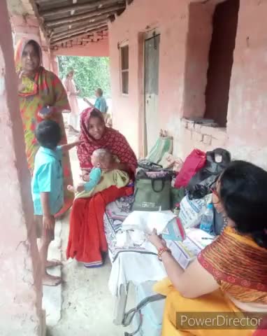घोघरडीहा: सीएचसी घोघरडीहा के प्रत्येक उप केंद्रों पर चलाया गया DT टीकाकरण अभियान