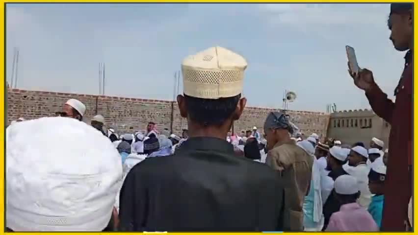 ईदगाह मोड़ में शांति के साथ स्मपूर्ण हुवा ईद की नमाज़ #indiabol #imran #eidghahmore #jamtara