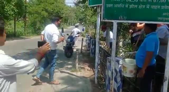 पूर्व सैनिकों ने झील परिसर में चलाया #स्वच्छता_अभियान।