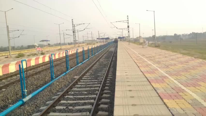 गोड्डा का रेल्वेस्टेशन का छोटा सा दृश्य 🚩#godda #view #godda #new_video