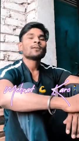 mehnat 💪kar bro👍 Khud Ke photo🙆‍♂️ per gana❤ lagana🤨 #rahulraj51 #sadshayri