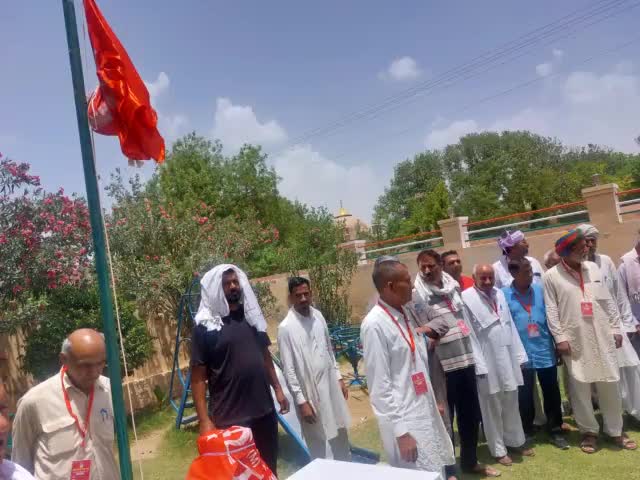 #अखिल भारतीय किसान सभा राजस्थान का 3दिन का प्रसिक्षण शिविर का झंडा रोहण के साथ हुवा आगाज, किसानों की समस्याओं पर होंगी चर्चा, सघर्ष की.....#
