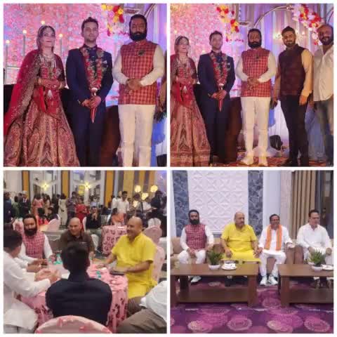 परसो दिनांक 11 जून 2023 को राजनांदगांव में वाशु एवं तनुश्री के विवाह समारोह में सम्मिलित होकर सुखमय वैवाहिक जीवन हेतु शुभकामनाएँ दीं 🌸💐
#विवाह_समारोह #शादी #raipur #raipurblog #raipurblogger #raipurian #raipurnews