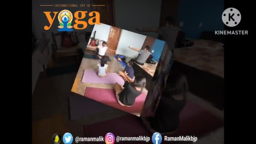यदि आप एक स्वस्थ जीवन चाहते हैंI
यदि आप एक अनुशासन चाहते हैं।
तो योगआपके लिए एकमात्र विकल्प हैI #योगदिवस #योगदिवस2023