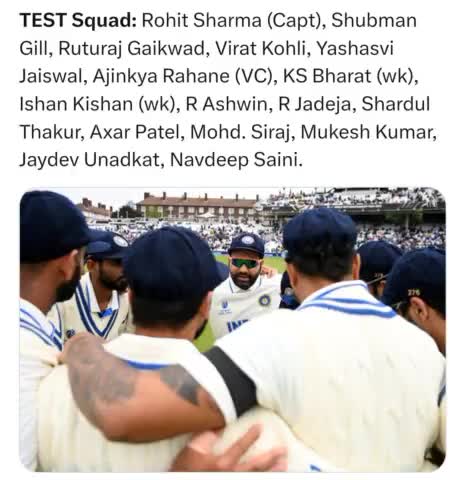 #ind vs wi test squd 2023#
