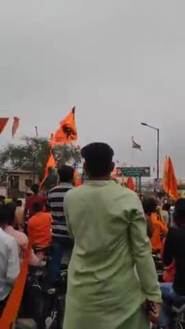 #फिरोजाबाद #भगवा_यात्रा में लाखों #भगवाधारी सम्मलित हुए। #shrikantryv #shrikantryvbjp #shrikantryv
