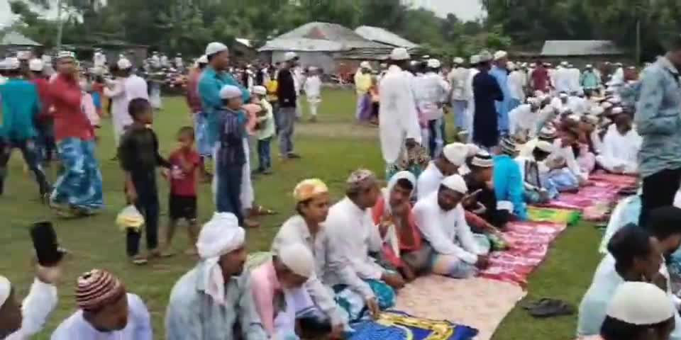 बैसा: रौटा सहित प्रखंड क्षेत्र में बकरीद पर ईदगाहों में मांगी गई अमन-चैन की दुआ