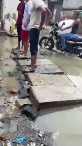 पानीपत: #Gopal colony panipat ma barish ka chalta hua bura hal @
